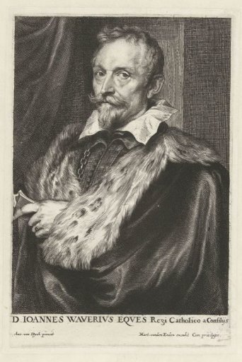 Portrait of Jan van den Wouwer, Councillor to Archduke Albert of Austria