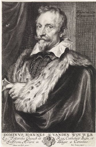 Portrait of Jan van den Wouwer, aged 58