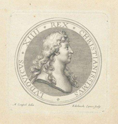 Medal with bust of Louis XIV