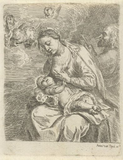 The Virgin suckling the Christ Child