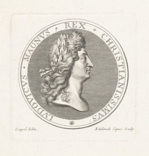 Medal with bust of Louis XIV