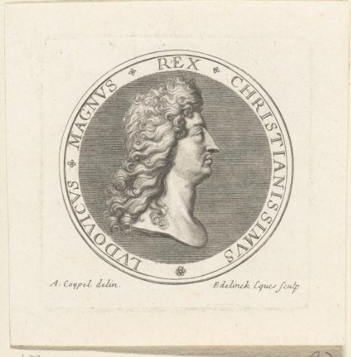 Medal with bust of Louis XIV