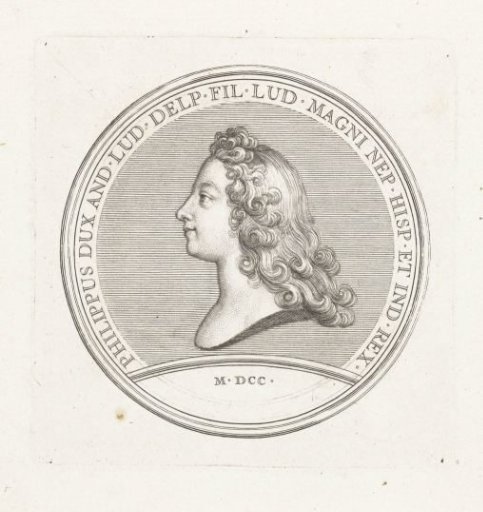 Medal with bust of Philip V of Spain