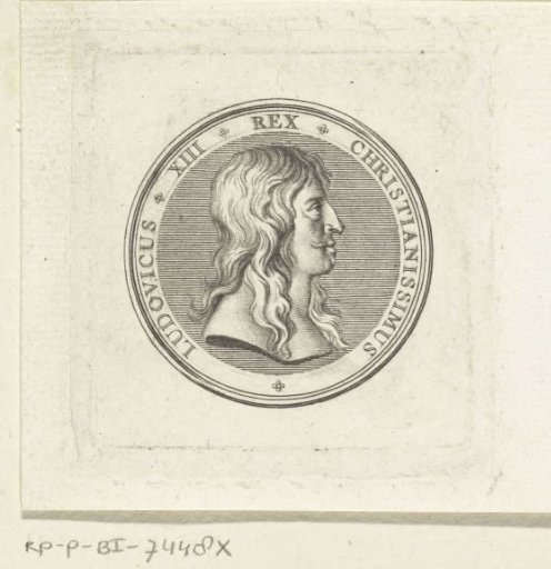 Medal with bust of Louis XIII