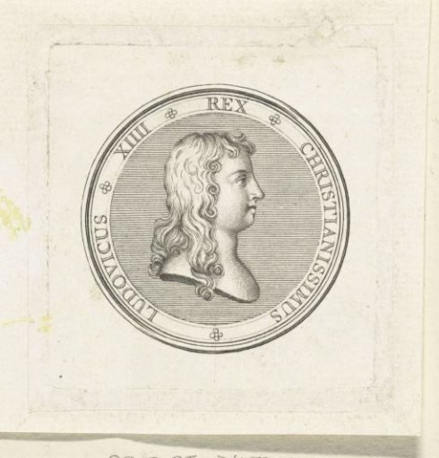Medal with bust of Louis XIV