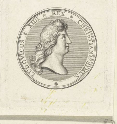 Medal with bust of Louis XIV