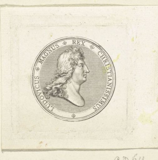 Medal with bust of Louis XIV
