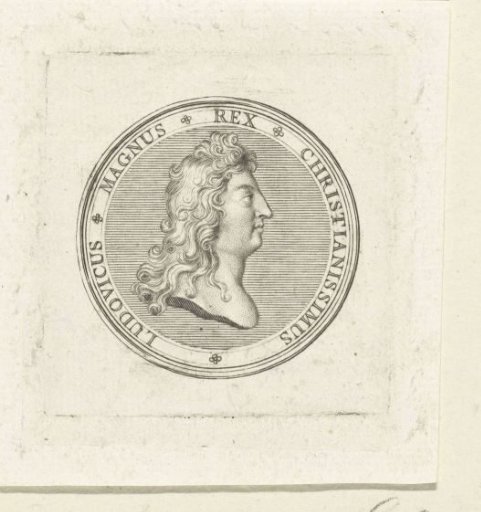 Medal with bust of Louis XIV