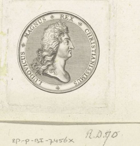 Medal with bust of Louis XIV