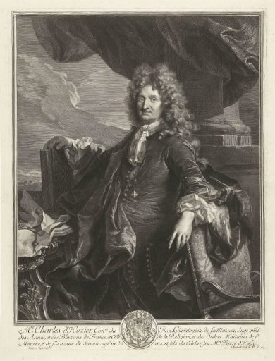 Portrait of Charles d'Hozier