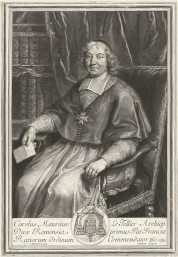 Portrait of Charles-Maurice le Tellier