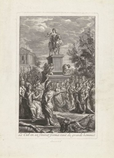 Equestrian statue of Louis XIV