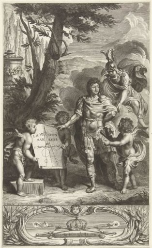 Louis XIV in Roman imperial costume