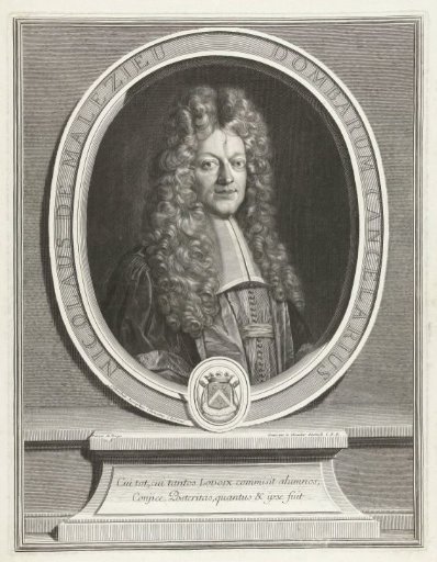 Portrait of Nicolas de Malezieu