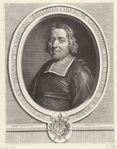 Portrait of Nicolas Parfaict