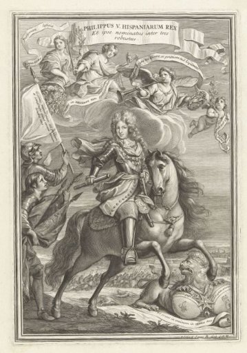 Equestrian portrait of Philip V of Spain