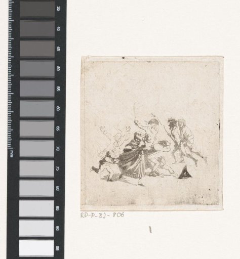 Skirmish between soldiers