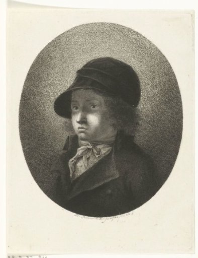 Portrait of Dirk Langendijk as a child