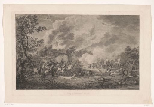 Cavalry fight, the battle of Castricum?