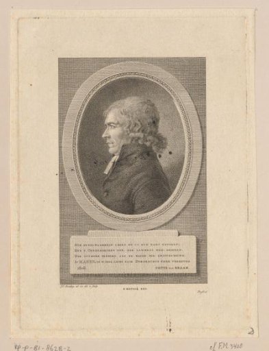 Portrait of Willem Christiaan van Manen