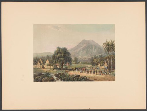 Wedding ceremony at the foot of Mount Salak