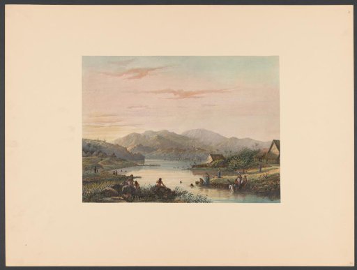Bathing women in the vicinity of Malang