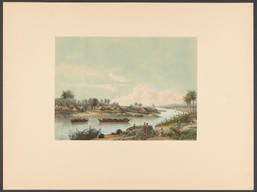 View of the Solo River on Java