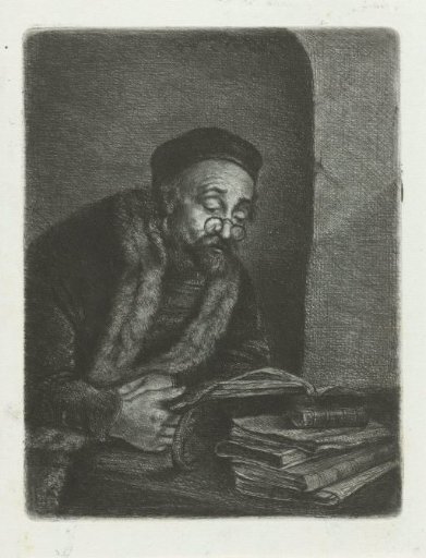 Man behind a desk