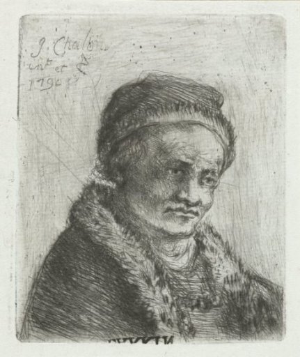 Man with fur collar