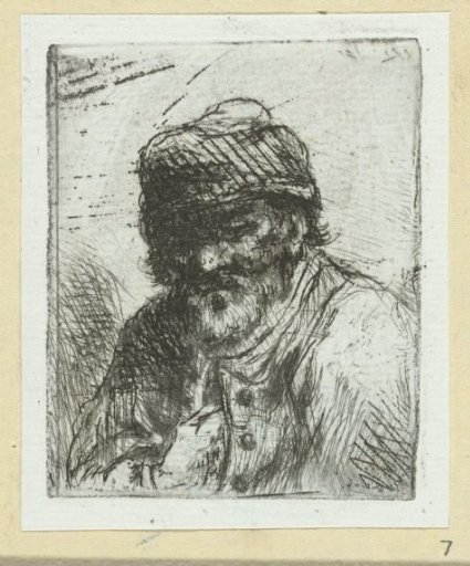 Bearded Old Man with a Cap