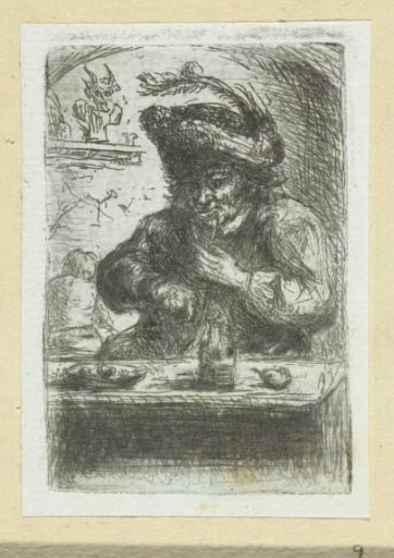 Man at the Dining Table