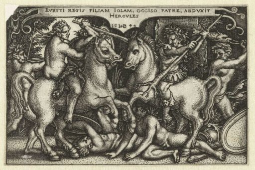 Hercules abducts Jole