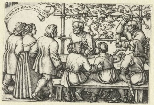 Peasants at a feast