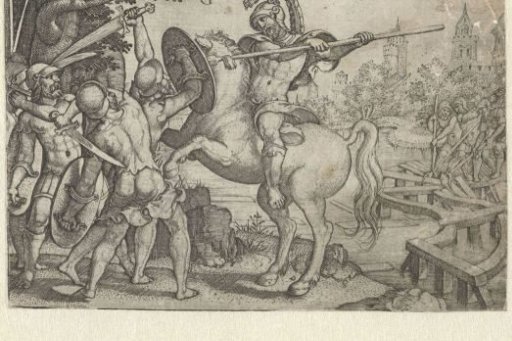 Horatius Cocles Defending the Bridge over the Tiber
