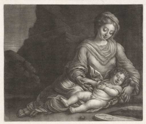 Mary with the Sleeping Christ Child