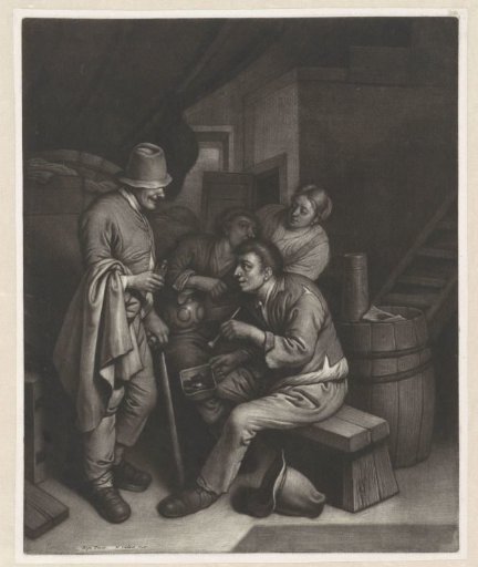 Interior of a tavern