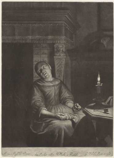Sleeping woman
