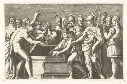 Alexander the Great Having the Works of Homer Safely Stored