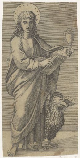 Apostle John the Evangelist with Chalice and Eagle