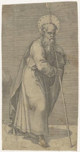 Apostle Matthias with Spear