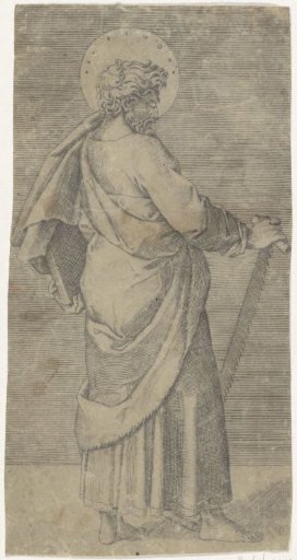 Apostle Simon the Zealot with Saw