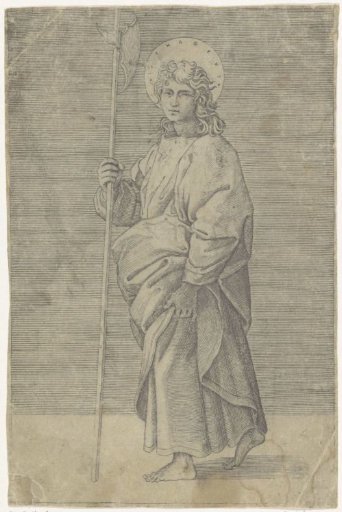 Apostle Jude Thaddeus with Halberd