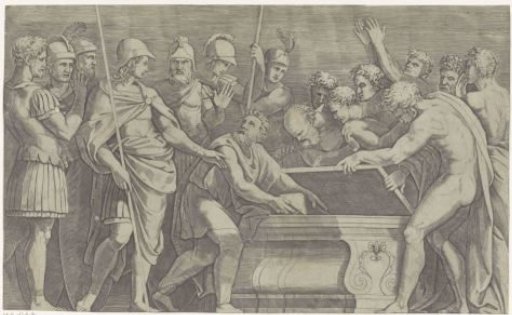 Alexander the Great Has the Works of Homer Safely Stored