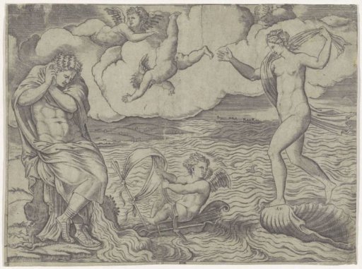 Amor Sailing on the Sea