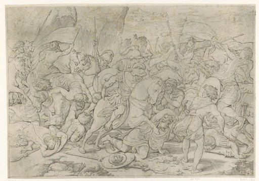 Fight with Shields and Spears