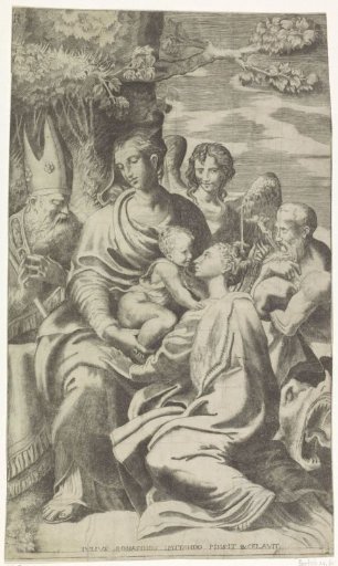 Mary with the Christ Child and Saints