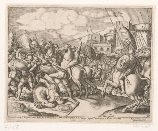 Victory of Scipio over King Syphax