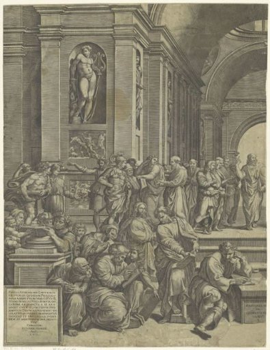 The School of Athens (left part)