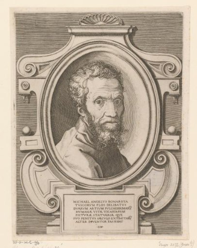 Portrait of Michelangelo Buonarroti
