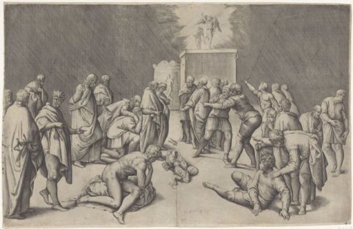 The Ark of the Covenant in the Temple of Dagon